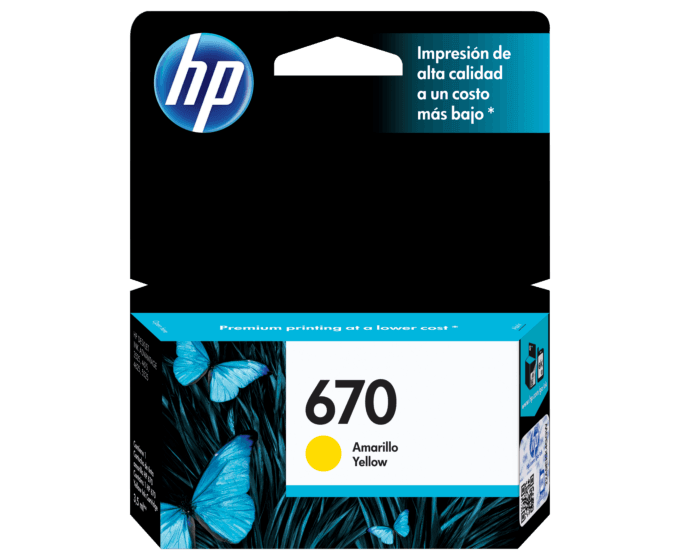 hp 670 amarillo