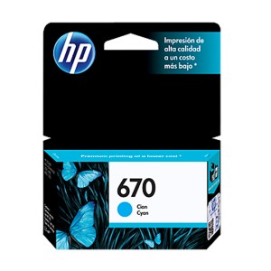 hp 670 azul