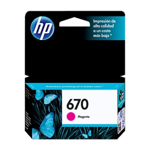 hp 670 magenta