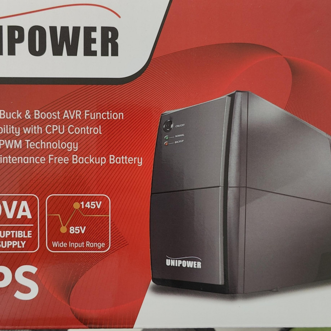 UPS UNIPOWER DE 500VA 240W 110VAC (BU500)