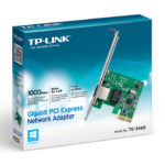 Adaptador de Red PCI Express Gigabit TG-3468 Adaptador PCI 10/100/1000Mbps PCI interfaz PCI de 32-bit, ahorrando el espacio finito del chasis Wake-on-LAN, cómodo de manejar a través de LAN