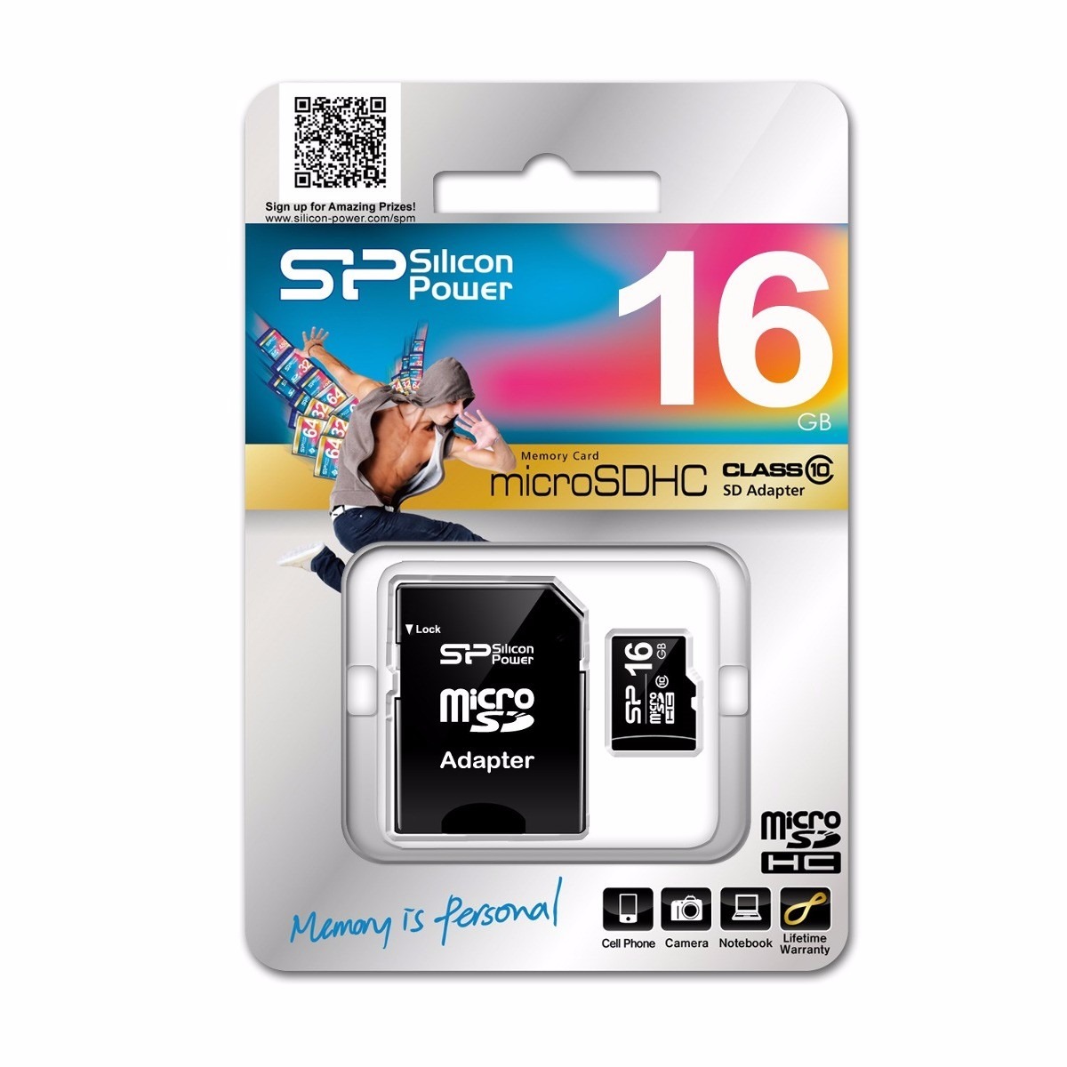 Estadio Oferta de trabajo sector Memorias Micro SD 16GB SP Silicon Power Clase 4 - Globatec SRL