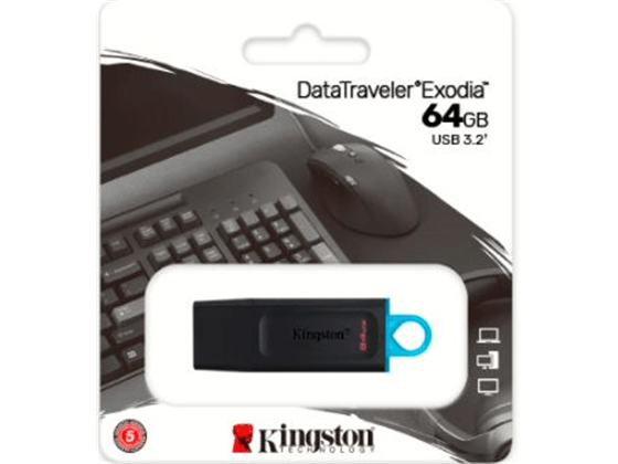 Memorias Usb KINGSTON 64GB DataTraveler 100 Usb 3.0