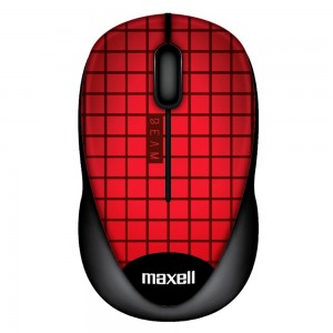 Mouse Inalámbrico Maxell Mowl-250 Rojo 347959