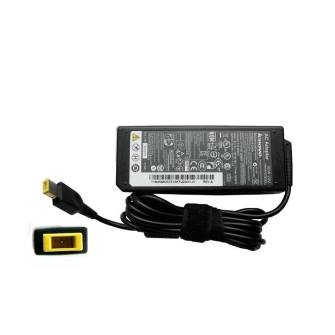 Fuente cargador para Laptops Lenovo Rectangular Amarillo