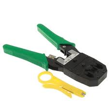 Pinza Vision Tech para Crimping Tool 3 En 1 Rj45 Rj11 Rj12 Pelador