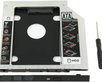 Adaptador  Universal Caddy para disco duro 2.5 SATA para Laptop
