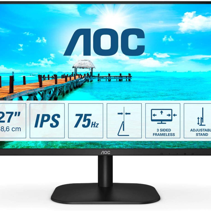 Monitor AOC 27B2H 27" Full HD Negro HDMI