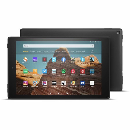 Tablet Amazon Fire HD 10 de 7.ª generación, 32 GB, 10,1 pulgadas con Alexa - Negro