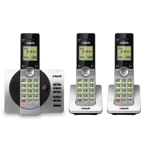 Teléfono inalámbrico VTech DECT 6.0, Rojo