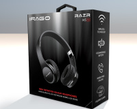 Audifonos inalámbricos de alta definición plegable sonido estéreo Irago Razr H5.
