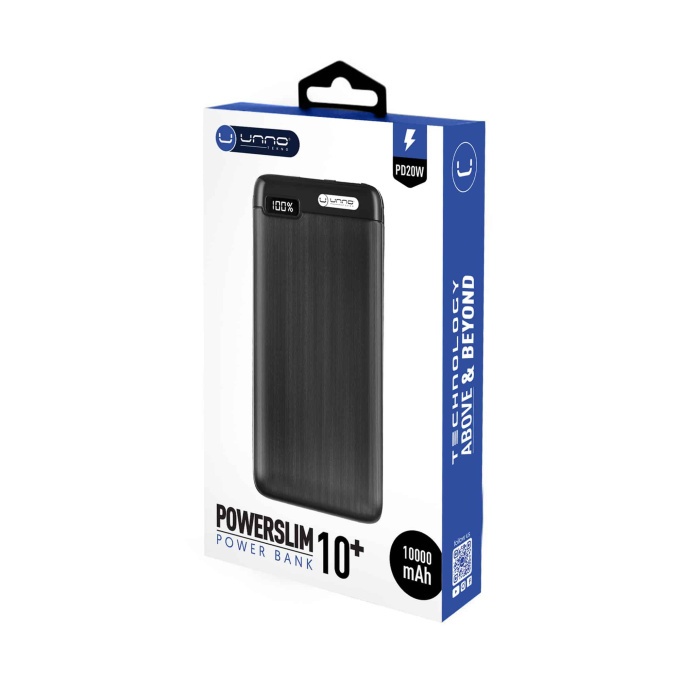 Powerbank Unno Slim 10,000MAH (PB2210BK)