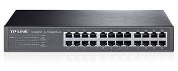 Switch Gigabit TP-LINK TL-SG1024D de 24 puertos 10/100/1000 Mbps