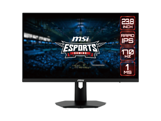 Monitor MSI G244F 24 Pulgadas Gaming 1920 x 1080 (FHD), 1 ms, 170Hz